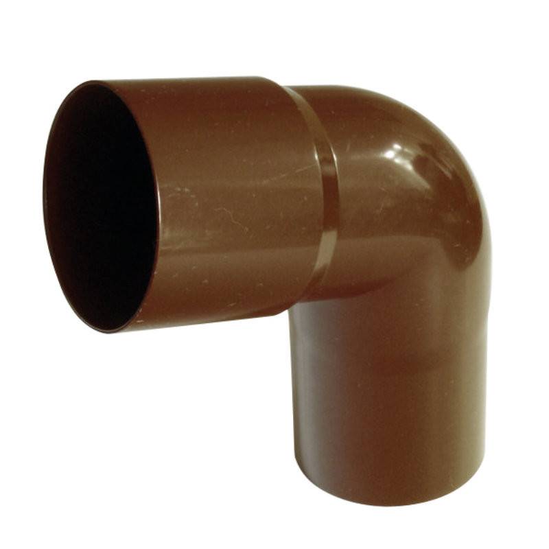 Fallrohrbogen 90 mm 60° für 125 mm Kunststoff Dachrinne von Friedrich von Lien AG