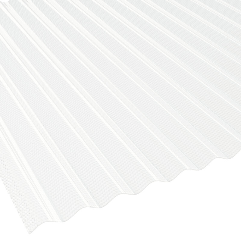 Polycarbonat Lichtplatte | Wellplatte | 76/18 | 2,6 mm | Breite 1045 mm | wabenstruktur | opal-weiß Polycarbonat Lichtplatte | Wellplatte | 76/18 | 2,6 mm | Breite 1045 mm | wabenstruktur | opal-weiß von Friedrich von Lien AG