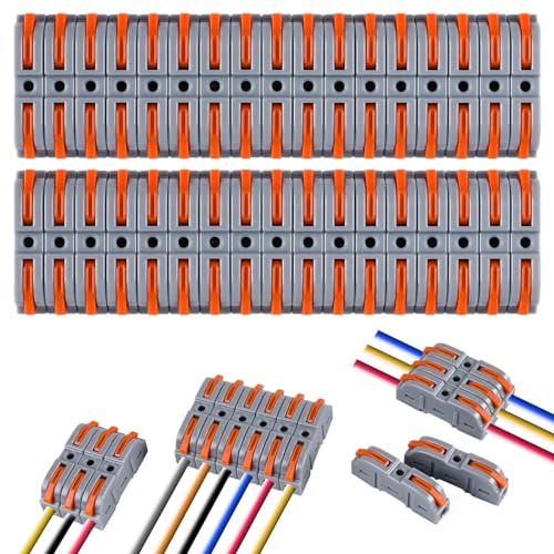 34 Stück Kabelverbinder,1 In 1 Out Kabelklemmen Elektro Verbindungsklemmen, 4mm² Leiter Klemme, Elektrische Anschlussblöcke, DIYA ktualisierte Versionen Können Frei kombiniert Werden 34 Stück Kabelverbinder,1 In 1 Out Kabelklemmen Elektro Verbindungsklemmen, 4mm² Leiter Klemme, Elektrische Anschlussblöcke, DIYA ktualisierte Versionen Können Frei kombiniert Werden von Friedwohl