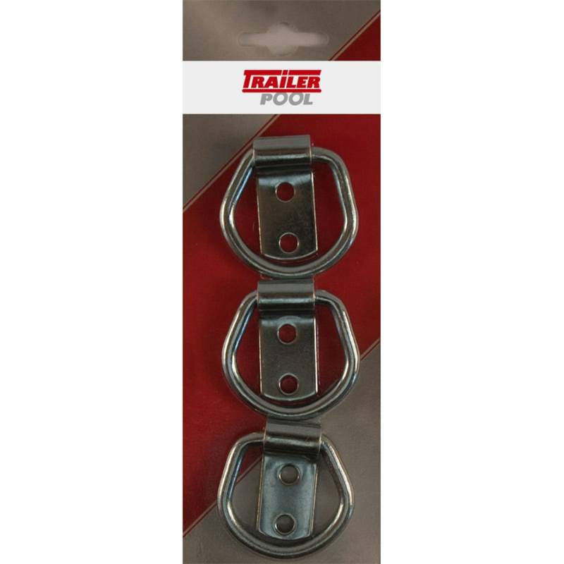 Set, 3 x Zurring mit Haltelaschen 35x32x6 Blister von Frielitz