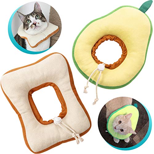 Frienda Elizabeth Halsband für Katzen, verstellbar, mit weichem Rand, 2 Stück Frienda Elizabeth Halsband für Katzen, verstellbar, mit weichem Rand, 2 Stück von Frienda