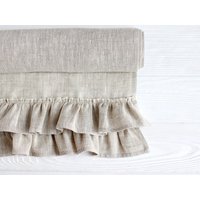 Natur Leinen Tischläufer, Tischdeko, Hochzeit Tischdeko von FriendlyHomeDesign