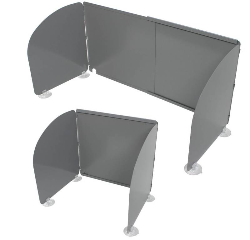 Frilight Grill-Windschutz Metall Windschutz Spritzschutz Gaskocher Gas Kochfeld Wohnmobil Boot von Frilight