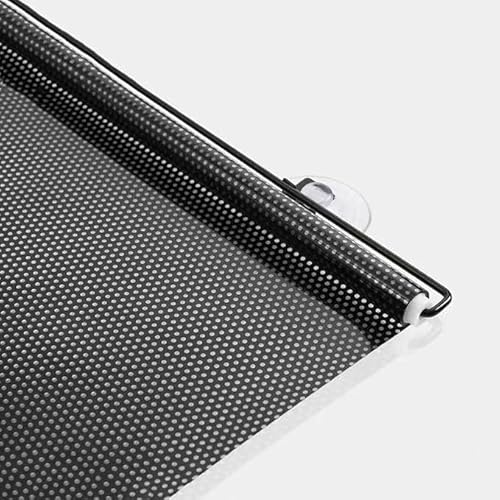 Verdunkelungsrollo Klemmfix ohne Bohren 50cm x 125cm Schwarz Verdunklungsrollo Fensterrollo Rollo Seitenzugrollo Klemmrollo für Fenster & Tür | Sunguard von Frilla