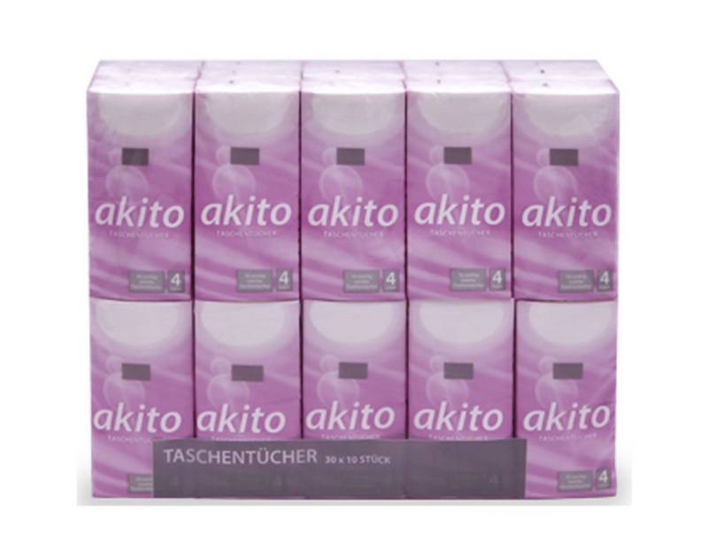 Fripa Taschentuch Taschentücher AKITO 4-lagig hochweiß von Fripa