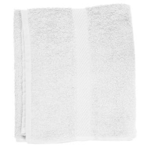 Fripac-Medis Frottee-Handtuch, klein, energiesparend, 30 x 90 cm, Weiß, 2 Stück von Fripac-Medis