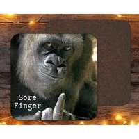 Lustiger Gorilla-Untersetzer, Lustiger Gorilla-Meme-Untersetzer, Papa Geschenk, Neuheits-Untersetzer, Freundgeschenk Lustiger Gorilla-Untersetzer, Lustiger Gorilla-Meme-Untersetzer, Papa Geschenk, Neuheits-Untersetzer, Freundgeschenk von FriskyBusinessGifts