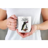 Noot Tasse, Lustige Kaffeetasse Für Die Arbeit, Niedliche Pinguin Unhöfliches Geschenk Erwachsene, Bürobecher, Schreibtisch Dekor von FriskyBusinessGifts