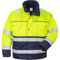 Fristads High Vis Winterjacke Kl. 3 444 PP Größe XL Warnschutz-Gelb/Marine von Fristads Kansas