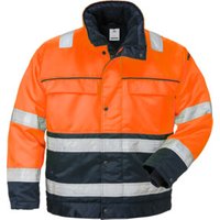 Fristads High Vis Winterjacke Kl. 3 444 PP Größe XL Warnschutz-Orange/Marine von Fristads Kansas