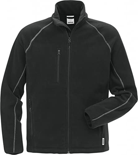 Fristads Fleecejacke 4004 Fle - Größe 3XL - Schwarz von Fristads Kansas