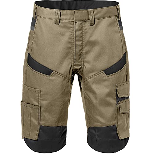 Fristads Fusion Shorts 2562 STFP 129530 Khaki/Schwarz Cordura Verstärkung an der Unterseite der Shorts Größe C52 von Fristads