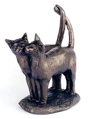 Frith Sculptures Bronzeskulptur Katze von Paul Jenkins von Frith Sculpture