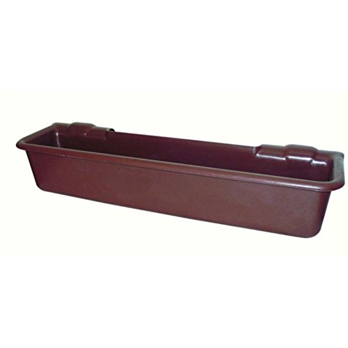 Husmann Futtertrog Langtrog Kunststoff für Kälber & Schafe 50 L braun von Fritz Göbel