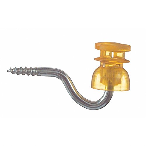 Schlitzisolator Isolatoren Weidezaun Typ C 161 6 mm gelb 25 Stück von Fritz Göbel