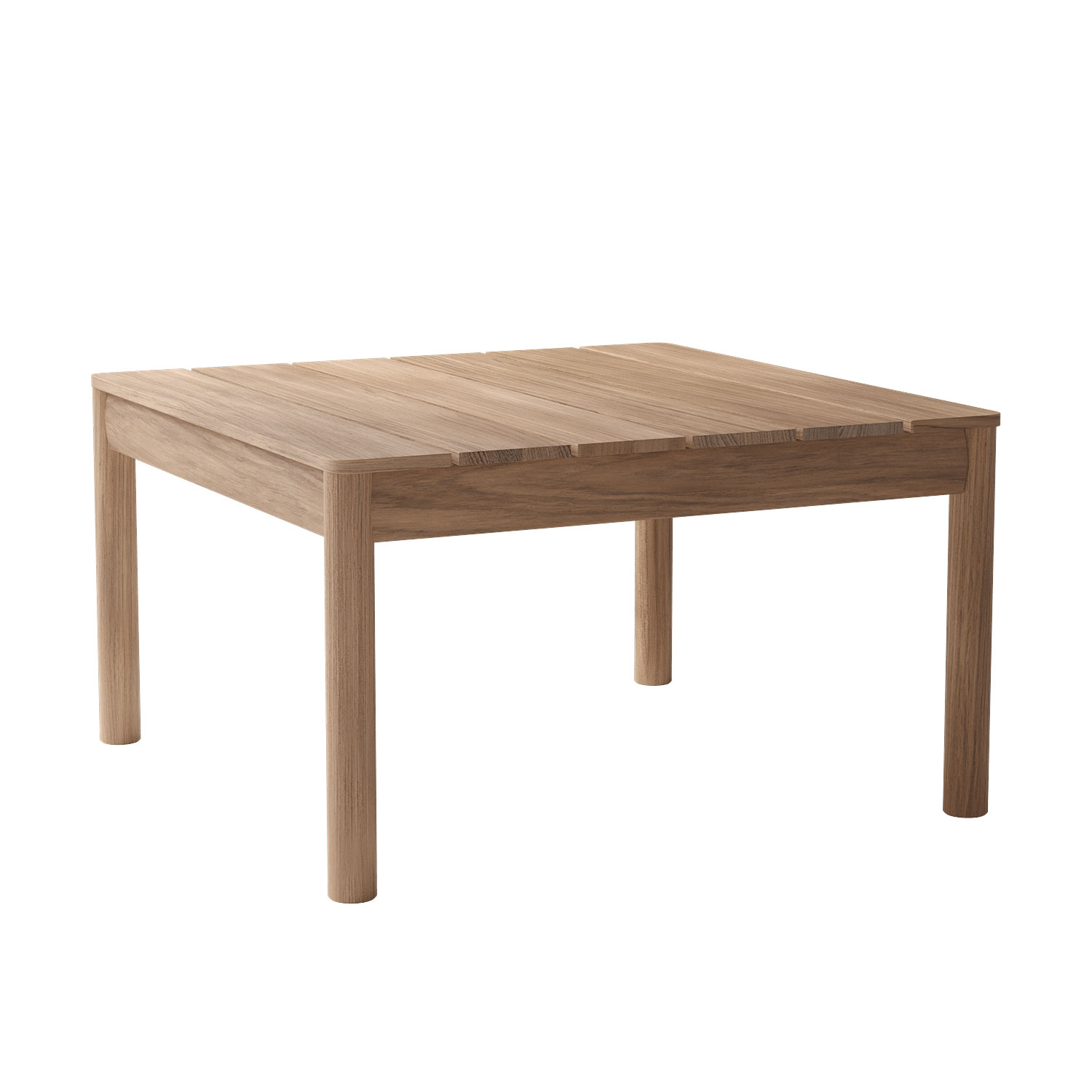 Fritz Hansen - Skagerak - Skagerak Tradition Outdoor Couchtisch H 40cm - teak/LxBxH 70x70x40cm von Fritz Hansen - Skagerak