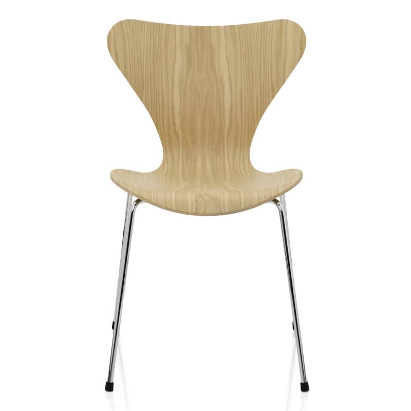 B-Ware Fritz Hansen Serie 7 Stuhl Ungepolstert Chrom / Eiche Natur Küchenstuhl Sitz B-Ware Fritz Hansen Serie 7 Stuhl Ungepolstert Chrom / Eiche Natur Küchenstuhl Sitz von Fritz Hansen