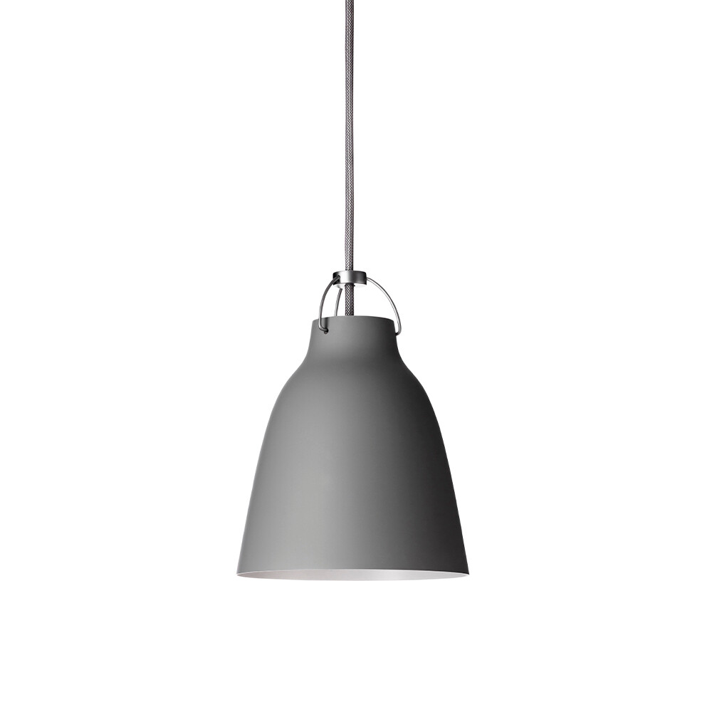 Fritz Hansen - Caravaggio P1 Pendelleuchte Matt Grau45 3m von Fritz Hansen