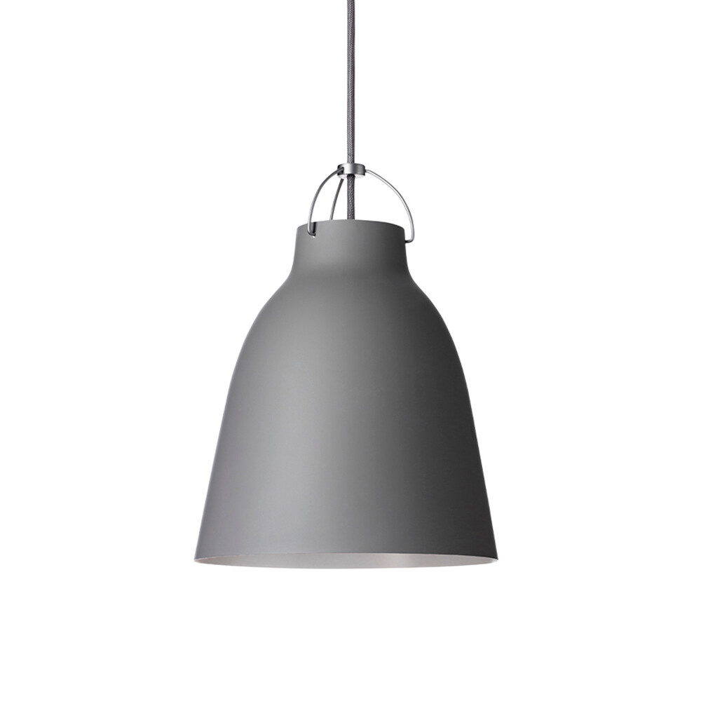 Fritz Hansen - Caravaggio P2 Pendelleuchte Matt Grau45 3m von Fritz Hansen