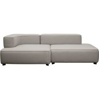 Fritz Hansen - Alphabet Ecksofa, 2-Sitzer, Armlehne links, beige (Christianshavn 1120) von Fritz Hansen