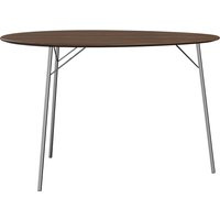 Fritz Hansen - Egg Tisch, L 115 cm, Walnuss von Fritz Hansen