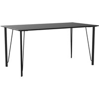 Fritz Hansen - FH3605 Schreibtisch, schwarz / Esche schwarz lackiert von Fritz Hansen