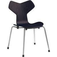 Fritz Hansen - Grand Prix Kinderstuhl, Chrom / midnight blue von Fritz Hansen