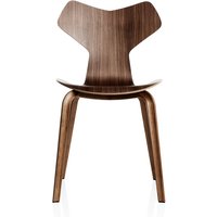 Fritz Hansen - Grand Prix Stuhl, Walnuss natur von Fritz Hansen