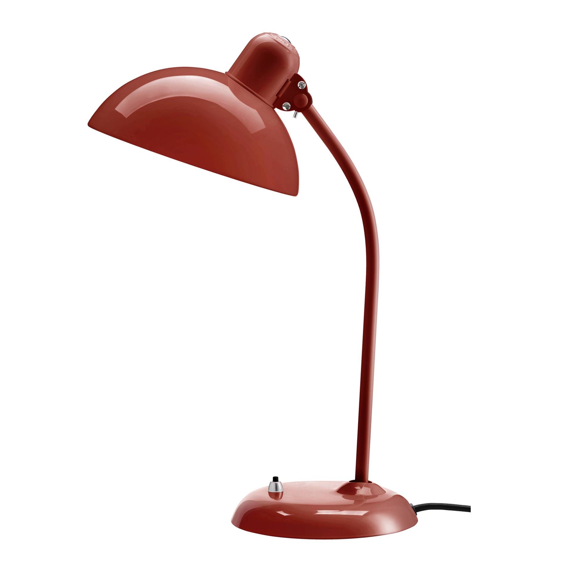 Fritz Hansen - Kaiser Idell™ 6556-T Tischleuchte - venezianisches rot/glänzend/BxH 21,5x47cm/E27 Fassung von Fritz Hansen