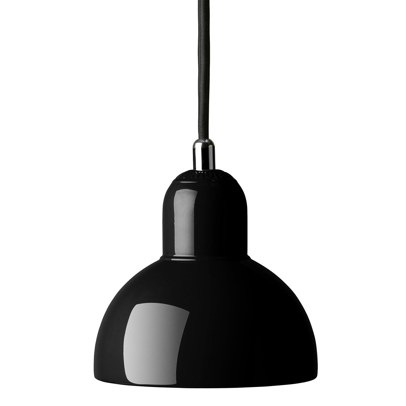 Fritz Hansen - Kaiser Idell™ 6722-P Pendelleuchte - schwarz/lackiert/H 15,5cm / Ø 14,5cm/Kabel schwarz von Fritz Hansen