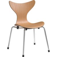 Fritz Hansen - Lily Kinderstuhl, Chrom / oregon pine von Fritz Hansen