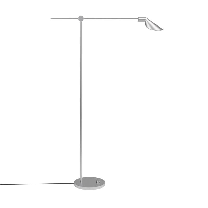 Fritz Hansen - MS011 LED Stehleuchte - stahl/BxHxT 77,1x118x21,5cm/10W/2700K/503lm/dimmbar von Fritz Hansen