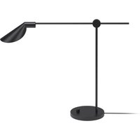 Fritz Hansen - MS021 LED Schreibtischleuchte, schwarz PVD von Fritz Hansen