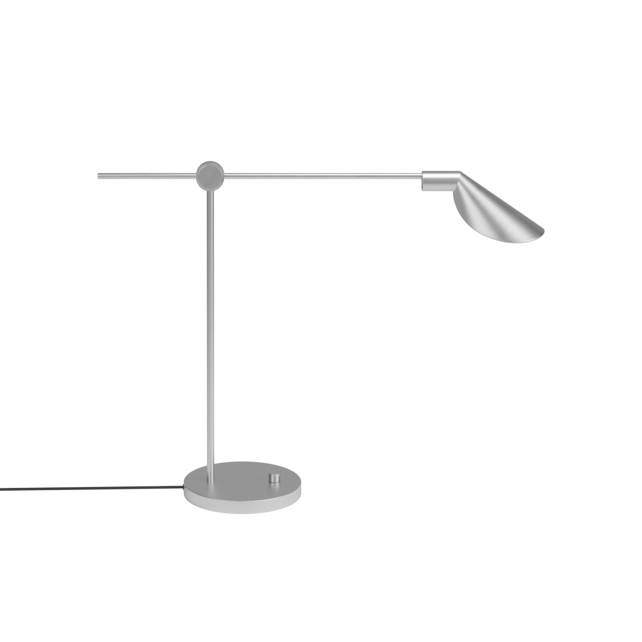 Fritz Hansen - MS021 LED Schreibtischleuchte - stahl/BxHxT 62,3x47,2x16,5cm/10W/2700K/503lm/dimmbar von Fritz Hansen