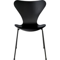 Fritz Hansen - Serie 7 Stuhl, schwarz / Esche schwarz lackiert von Fritz Hansen