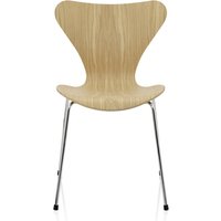 Fritz Hansen - Serie 7 Stuhl, Chrom / Eiche natur von Fritz Hansen