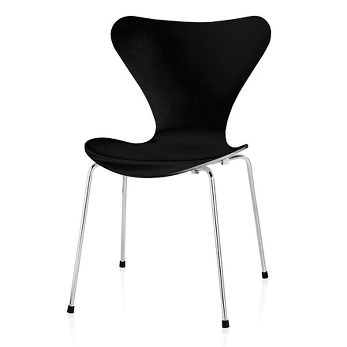 Fritz Hansen Serie 7 Stuhl Küchenstuhl Design Esszimmerstuhl Esche Schwarz Chrom B-Ware Fritz Hansen Serie 7 Stuhl Küchenstuhl Design Esszimmerstuhl Esche Schwarz Chrom B-Ware von Fritz Hansen
