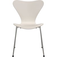 Fritz Hansen - Serie 7 Stuhl ungepolstert, verchromt / 7:14 AM beige (Special Edition 2025) von Fritz Hansen