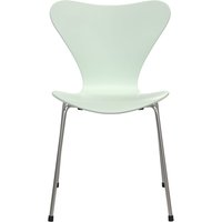 Fritz Hansen - Serie 7 Stuhl ungepolstert, verchromt / 7:14 AM grün (Special Edition 2025) von Fritz Hansen