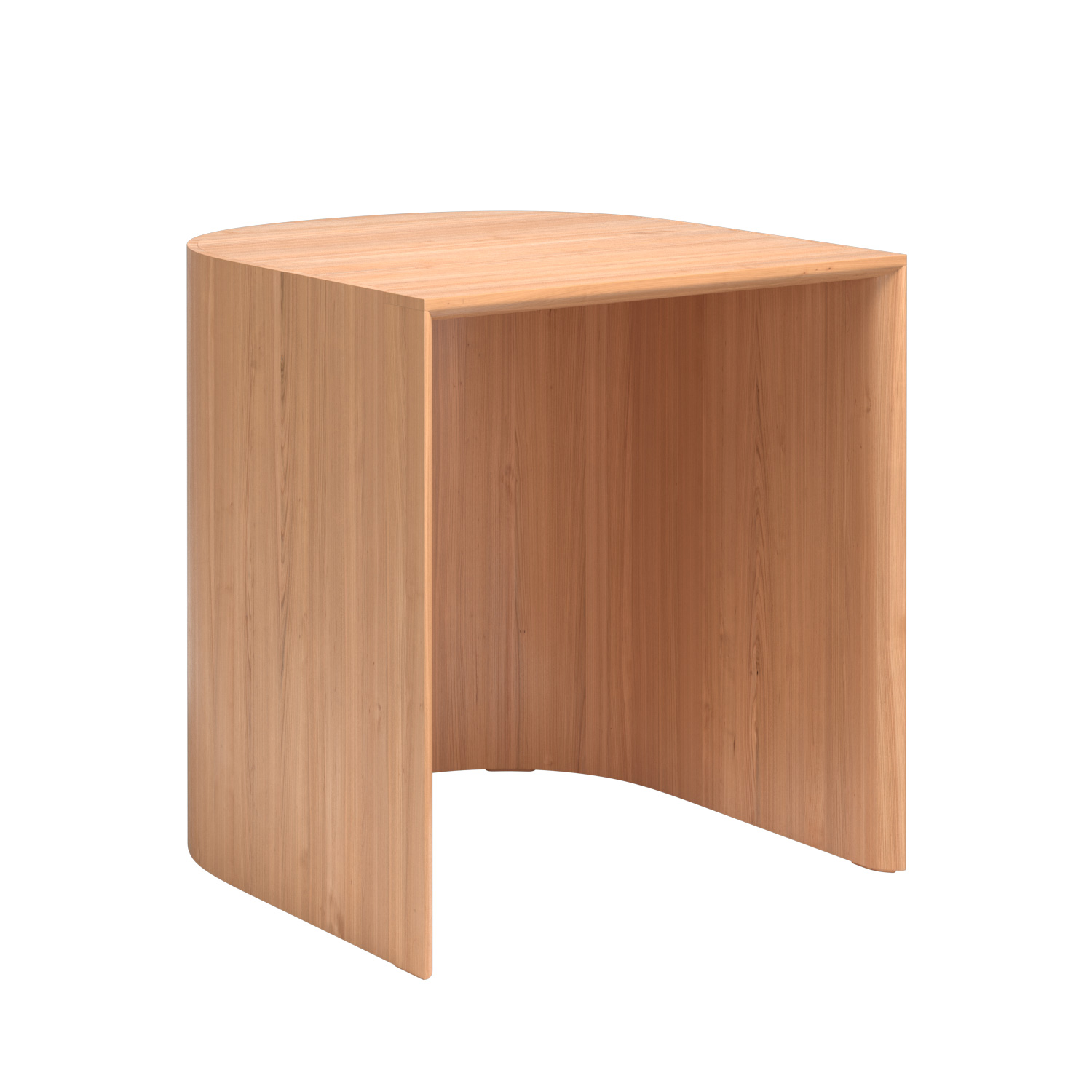 Fritz Hansen - Taburet Hocker / Beistelltisch - kirsche/geölt/BxHxT 45x46x43cm von Fritz Hansen