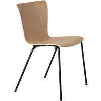 Fritz Hansen - Vico Duo Stuhl, Eiche natur / schwarz von Fritz Hansen