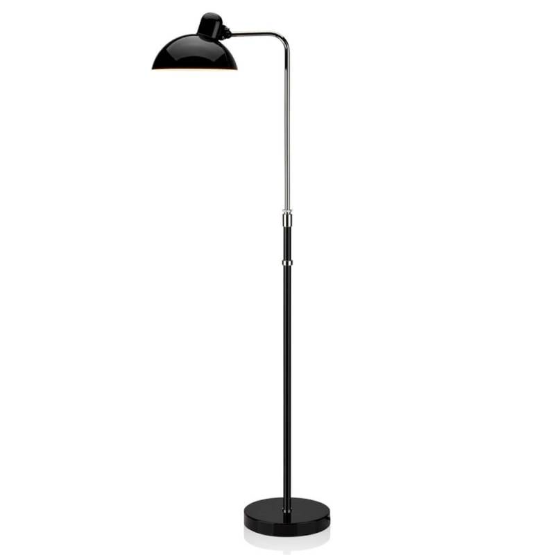 Fritz Hansen - Kaiser Idell Stehleuchte Schwarz High-Gloss 6580-F von Fritz Hansen