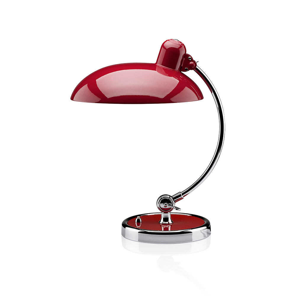 Fritz Hansen - Kaiser Idell Tischleuchte Rot High-Gloss 6631-T von Fritz Hansen