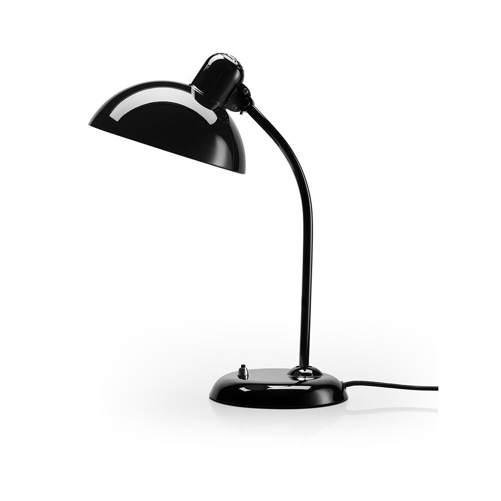 Fritz Hansen - Kaiser Idell Tischleuchte Schwarz High-Gloss 6556-T von Fritz Hansen