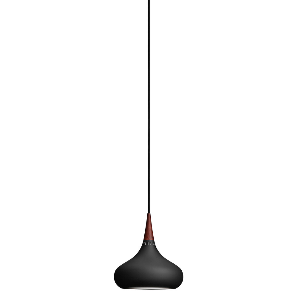 Fritz Hansen - Orient Schwarz P1 Pendelleuchte 3m Kabel von Fritz Hansen