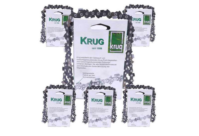 Fritz Krug Ersatzkette 6 Stück Profi C Sägekette 3/8P 1.3 mm 52 TG Low Profi Ersatzkette Fritz Krug Ersatzkette 6 Stück Profi C Sägekette 3/8P 1.3 mm 52 TG Low Profi Ersatzkette von Fritz Krug