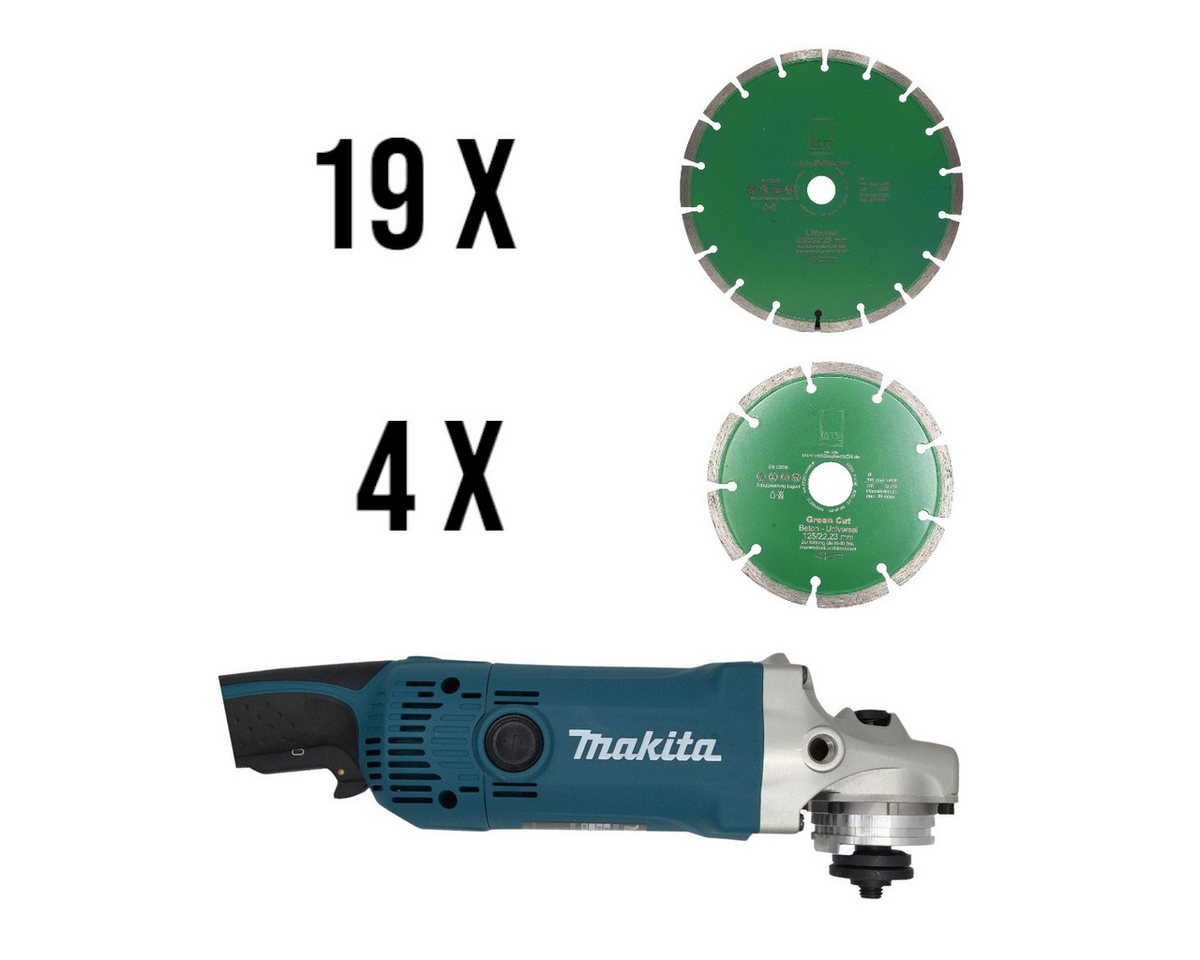 Fritz Krug Trennscheiben Set 19x D230 Green Cut Universal + 4 x D125 Green Cut + Makita Winkels von Fritz Krug