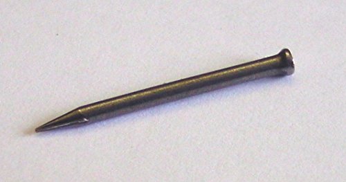 Stahlnagel, 1,5 x 30 mm, Stahlstift, Sockelleistenstifte blank 1.000 Stück von Fritz Schaber GmbH