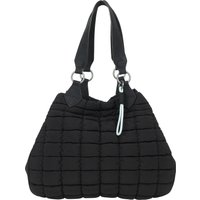 Fritzi aus Preußen Henkeltasche "Black Bubble" aus mattem 3D-Bubble Nylon-Material von Fritzi Aus Preußen