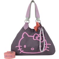Fritzi aus Preußen Henkeltasche "Izzy Medium Limited Head Flocked", im tollen Hello Kitty-Design von Fritzi Aus Preußen